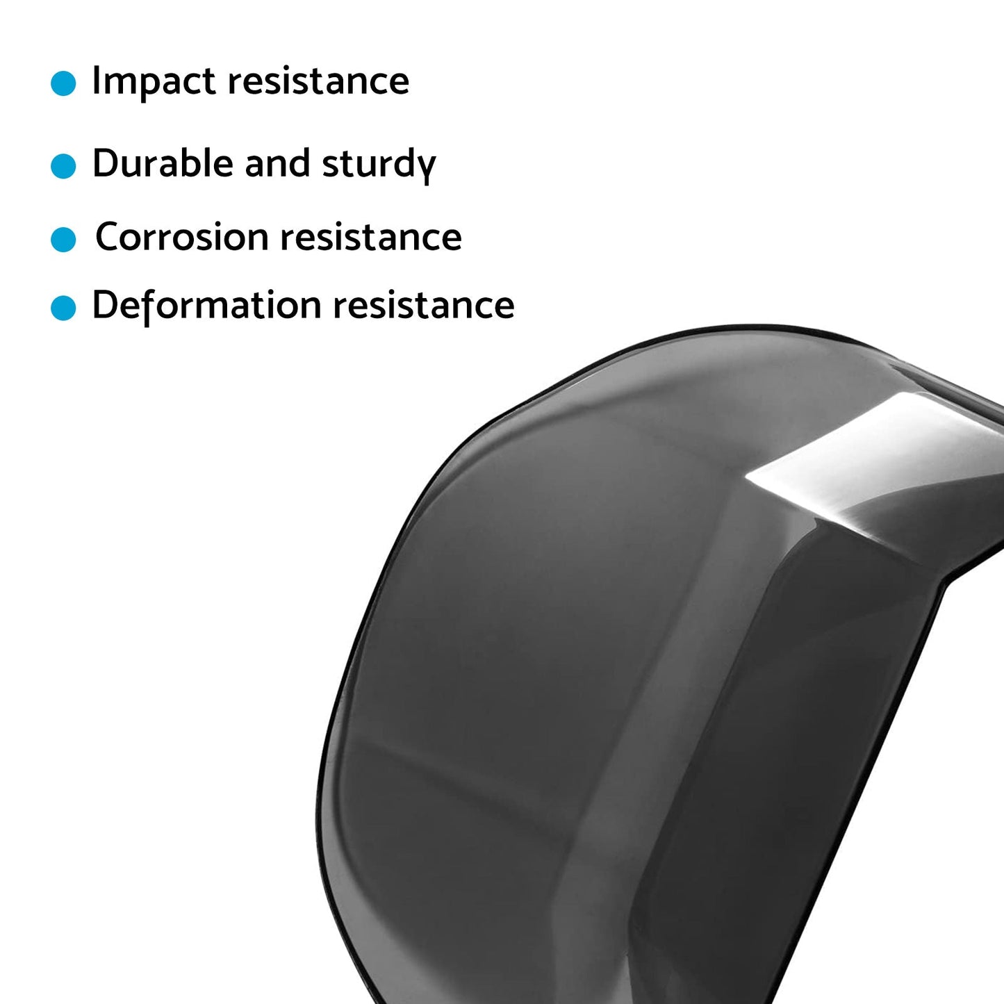 6x Tail Light Lamp Cover Trim Frame Suitable For Ford Mustang GT 2018-2022-3