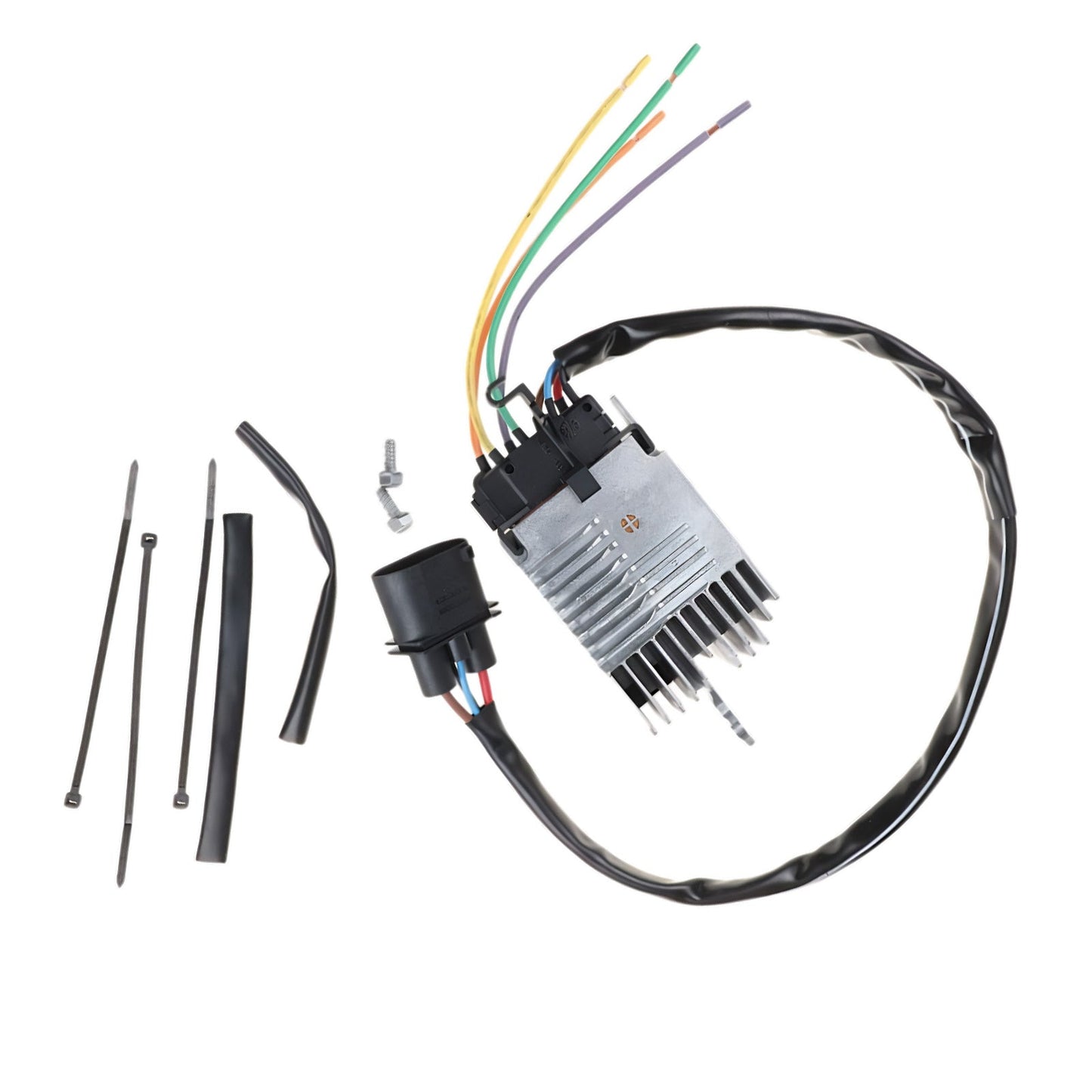 Engine Radiator Cooling Fan Control Module Suitable for Audi A4 A6 Quattro 02-09 Engine Cooling Fan Control Module Suitable for Audi A4 A6 Quattro 2002-2009-3