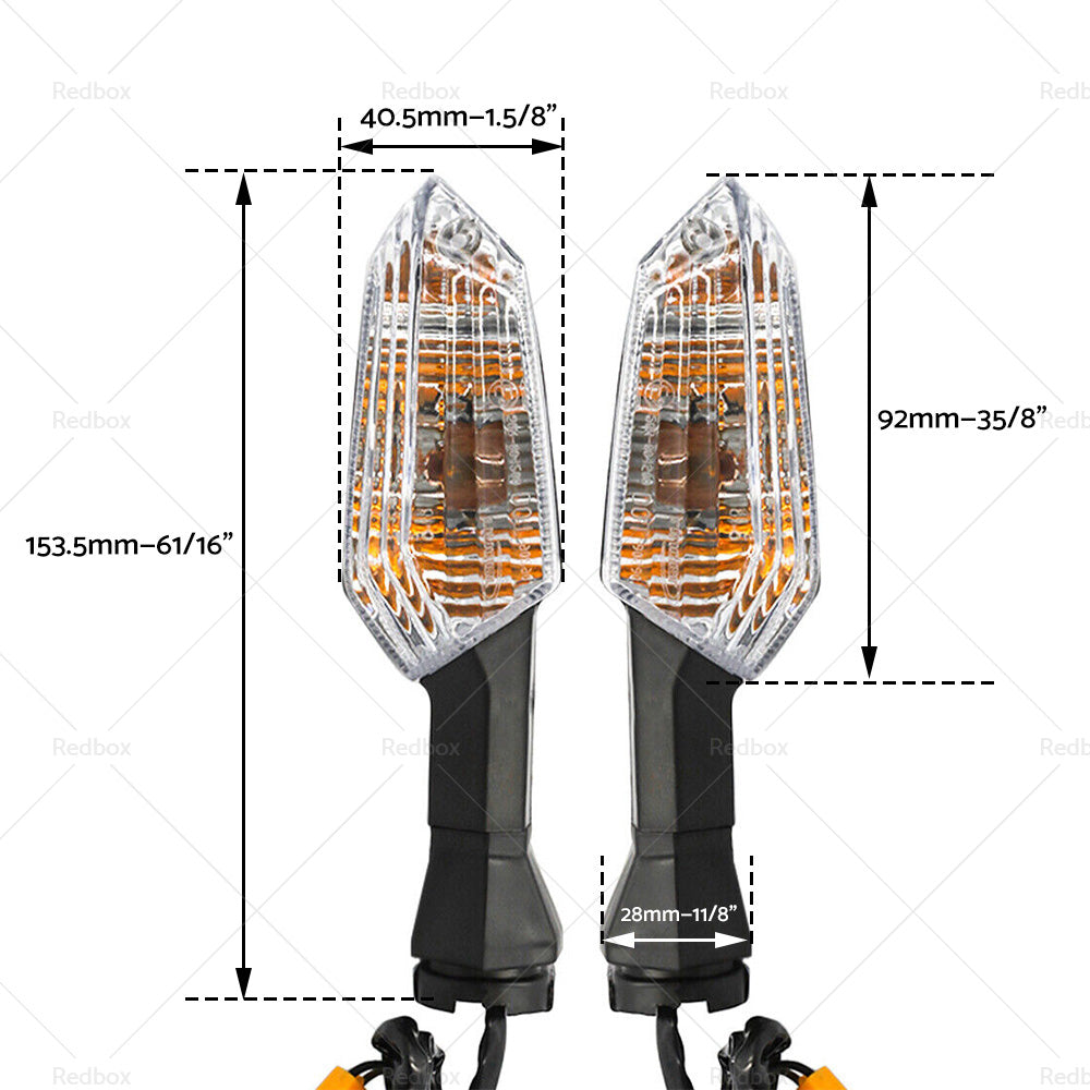 Rear Turn Signal Indicator Suitable For Kawasaki Ninja 250 300 650 1000 Z1000SX-3