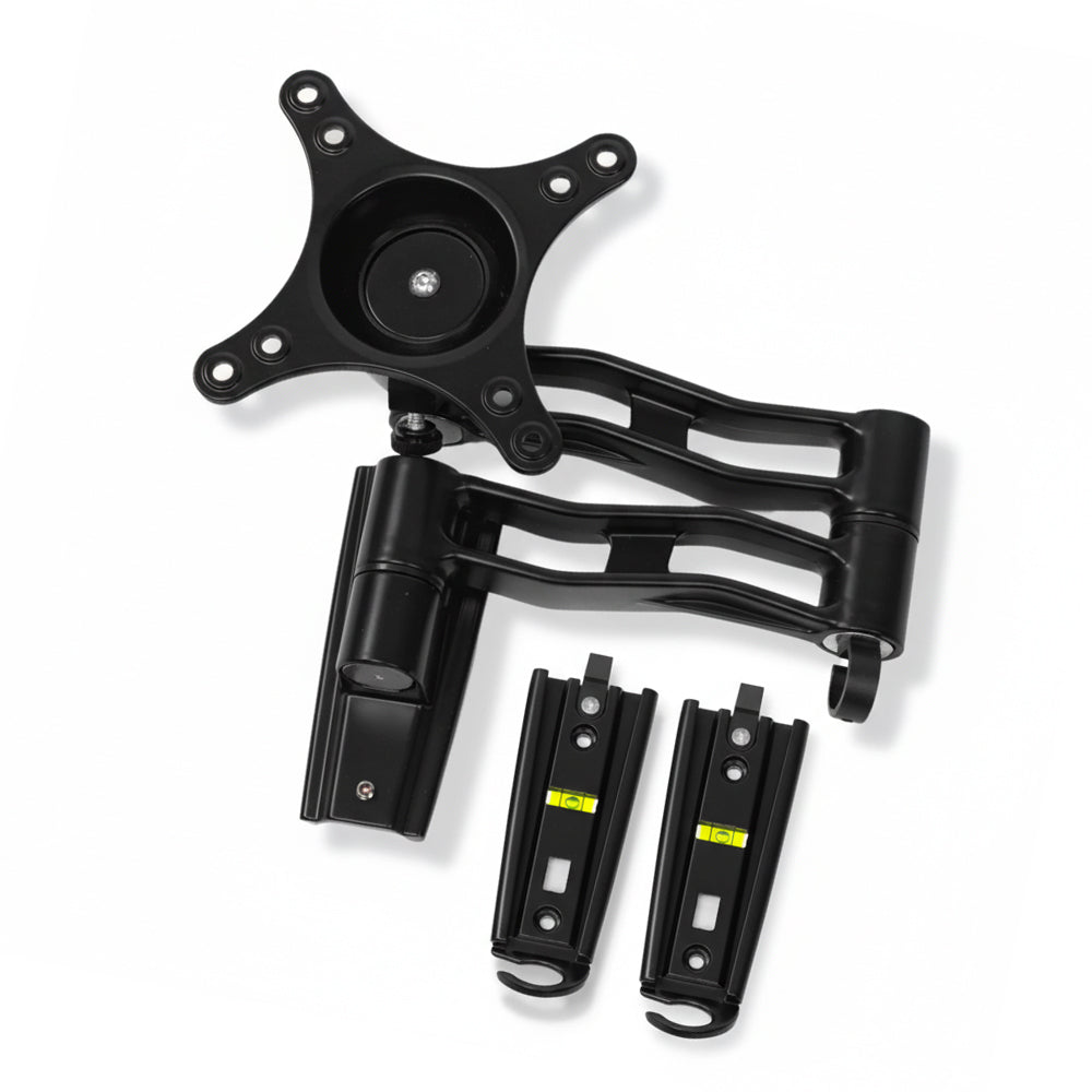 Dual Arm LCD TV Bracket With 2 Wall Plates Suitable For Caravans and RVs-0