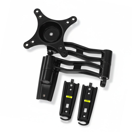 Dual Arm LCD TV Bracket With 2 Wall Plates Suitable For Caravans and RVs-0
