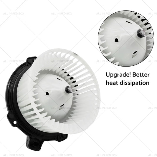 Blower Fan Motor Heater Fan With Resistor Fits for Holden Rodeo TF 1996 to 2002-0