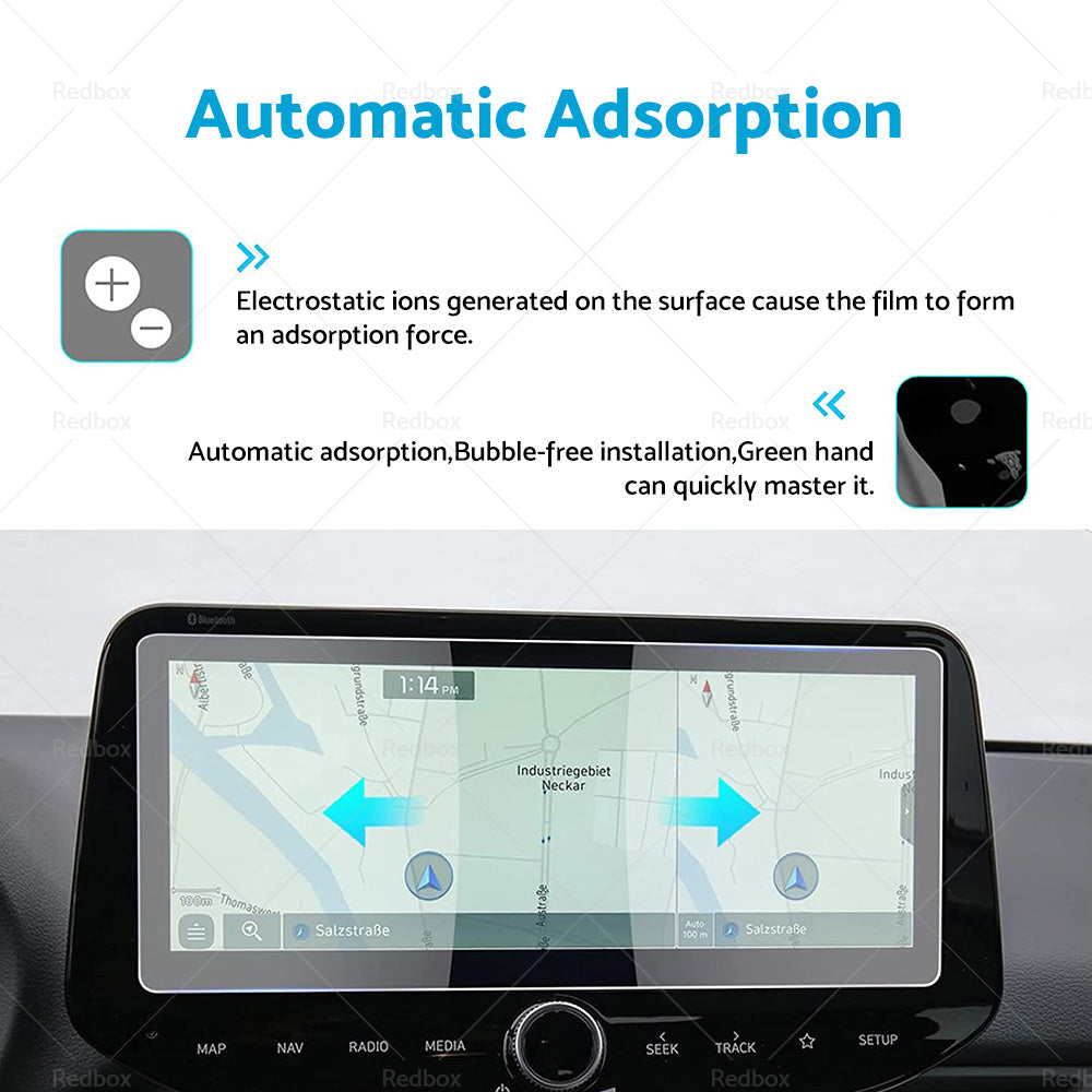 Car Touch Screen Protect Tempered Glass 10. 25 inch  Suitable For Hyundai i30 Sedan 22-4