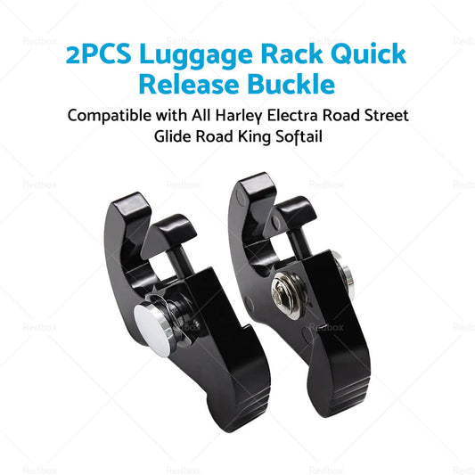 Quick Release Backrest Mounting Kit Suitable For Harley Sissy Bar Luggage Rack-1