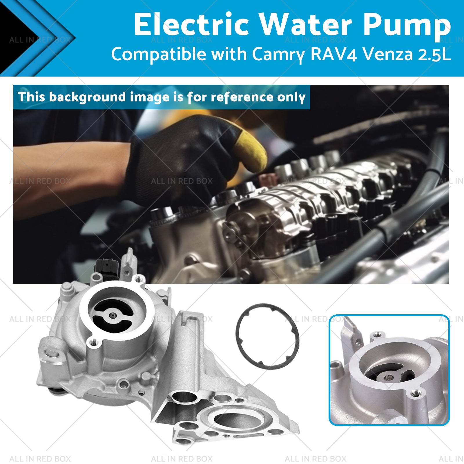 Electric Water Pump 16032-F0011 Suitable for Camry RAV4 Venza 2. 5L 18-23-0