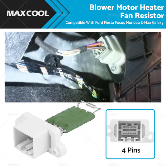 Blower Motor Heater Fan Resistor Suitable For Ford Fiesta Focus Mondeo S-Max-0