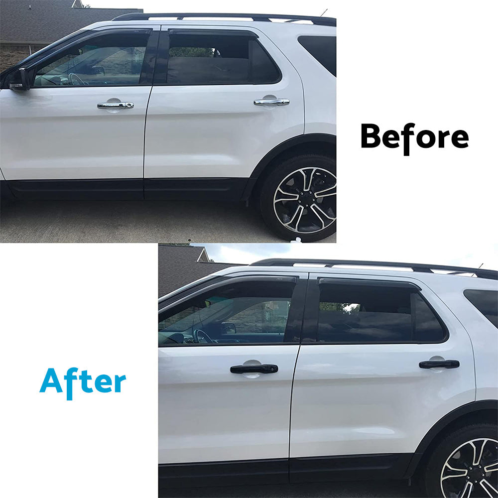 Black Door Handle Cover Suitable For Ford Ranger & Everest PX1 PX2 UA 2011-2018-3