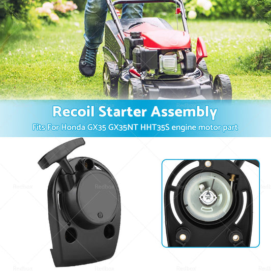 Recoil Pull Start Starter Assembly Fit For Honda GX35 GX35NT HHT35S Brushcutter-1