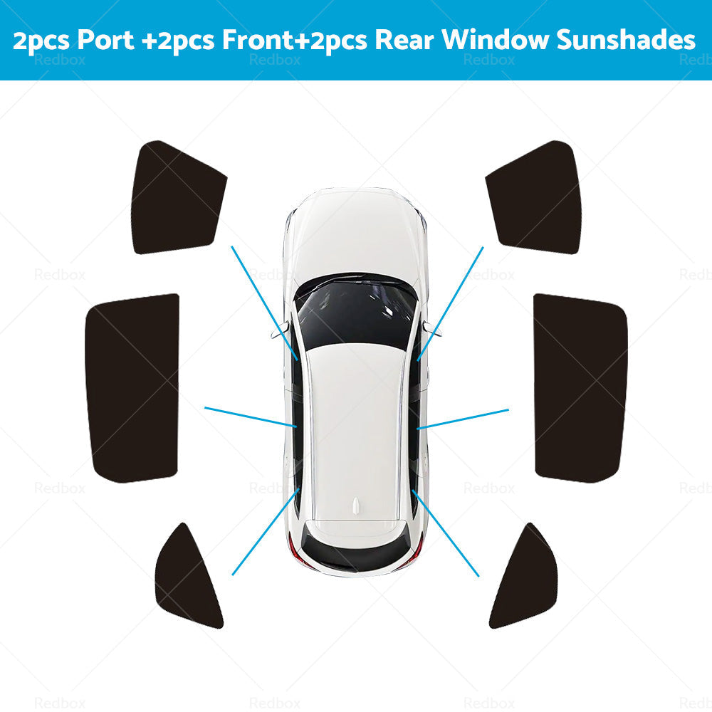 Magnetic Car Window Sun Blind Shade Mesh for Mazda CX-8 CX8 2018-2023 Sunshade-5