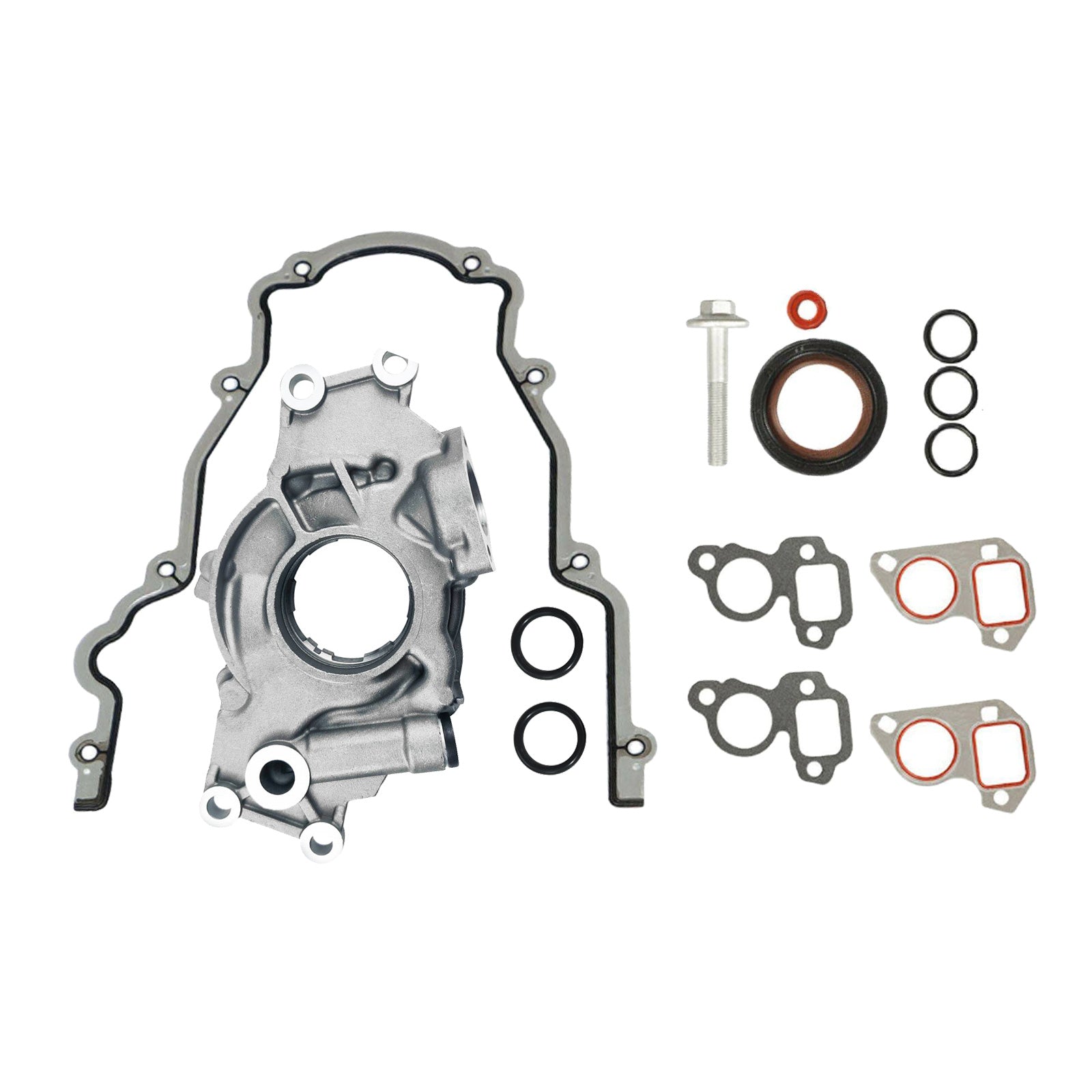 High Volume LS Oil Pump Kit With Gaskets & Balancer Bolt Suitable For Holden Commodore-0