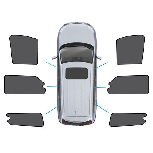6x Car Window Shades Suitable for LDV G10 2014-Present Front&Rear&Triangular-0