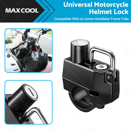 Motorcycle Helmet Lock 22mm 25mm Handlebar Frame Tube Suitable For Harley-0