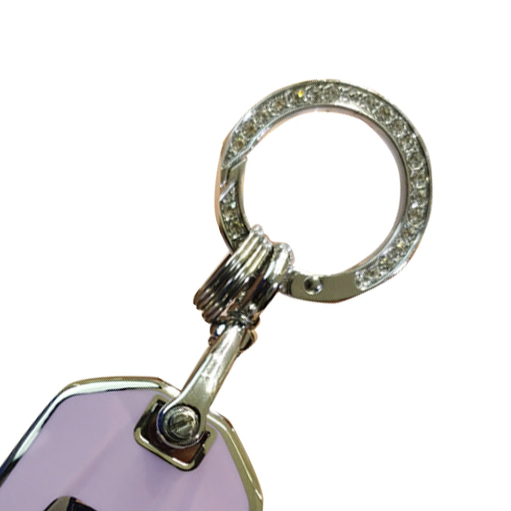 TPU Car Remote Key Fob Cover Suitable For Isuzu D-MAX MU-X MUX 4 Button Purple-2