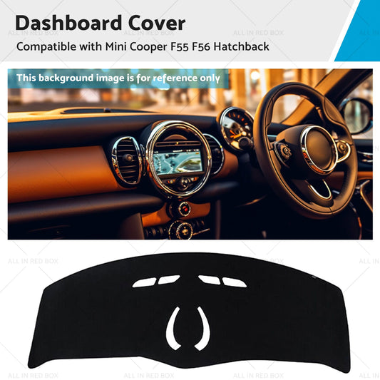 Dash Mat Suitable for Mini Cooper F55 F56 NO HUD 14-23 Dashboard Cover Non-Slip-0