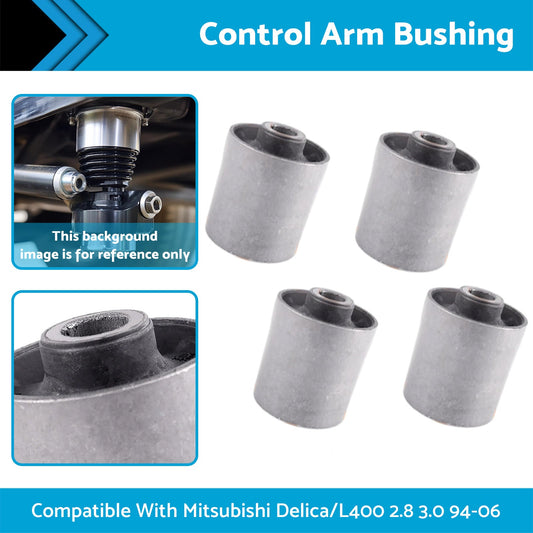 Suspension Bushings Rubber Suitable For Mitsubishi Delica Space Gear 2.8 3.0 Trailing Arm Bush Kit Rear-1