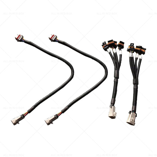 4PCS Coil Pack Relocation Kit w Coil Harness  and Extension Suitable For LS1 LS6 LSX-1