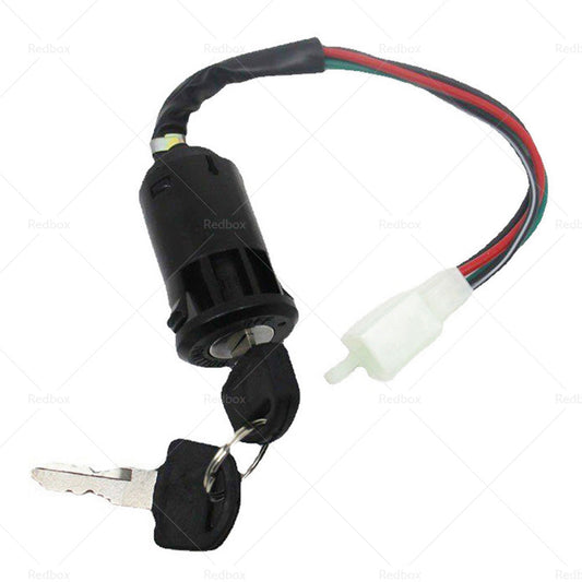 4 Wire Ignition Key Barrel Switch 50cc 110cc 125cc 250cc PIT Quad Dirt Bike ATV-1