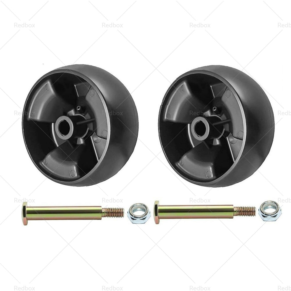 2x 5 inch  Universal Deck Wheels for Murray Rover Ride on Mowers 425620x92A 42581x50D-2