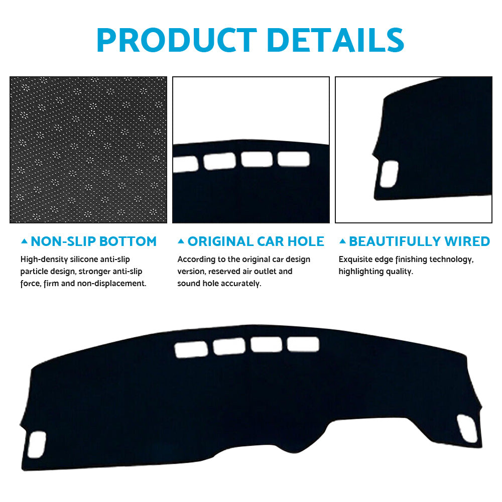 Non-Slip Dash Mat Suitable For Haval H6 LUX & Premium 2021-2022 No Heads Up Display-2