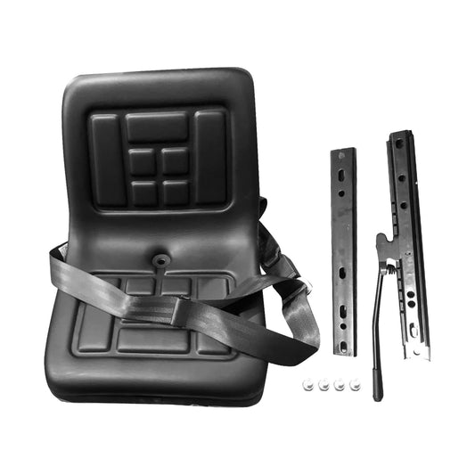 Adjustable Tractor Seat Forklift Excavator Truck Universal PU Chair Backrest-0