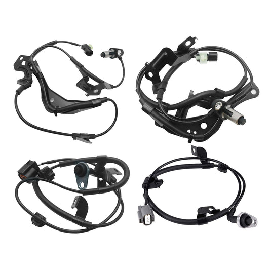 4X Front & Rear ABS Wheel Speed Sensors Suitable for Mitsubishi Triton MQ 2.4L-0