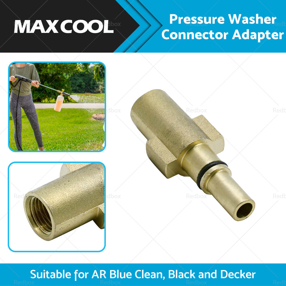 Suitable for AR Blue Clean Ryobi Snow Foam Pressure Washer Adaptor Fitting-2