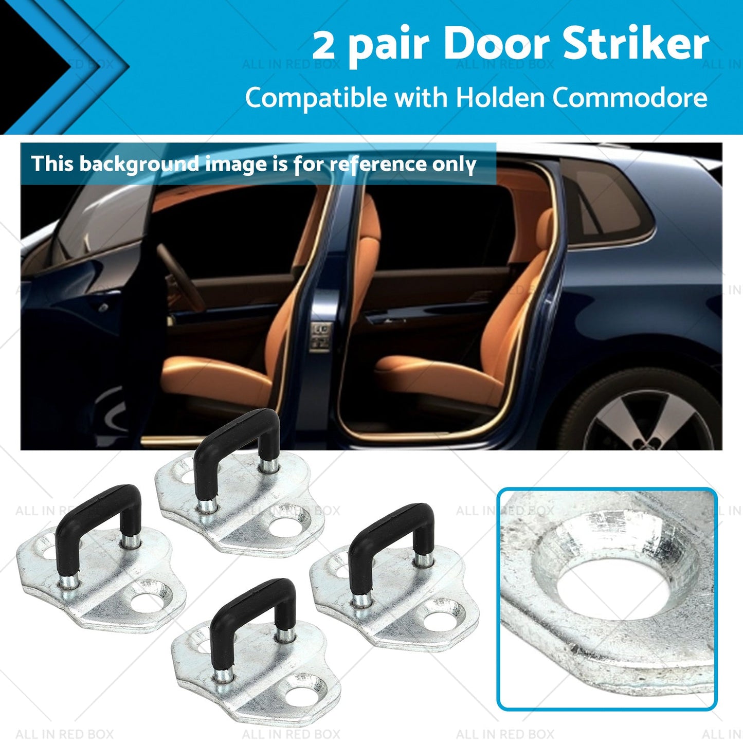 4x Door Striker Lock Latch Suitable for Holden Commodore VT VX VY VZ VU WH WK WL-0