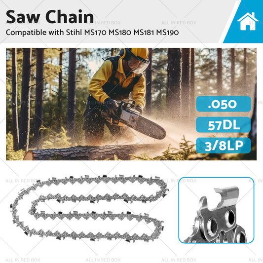 3 or 8LP. 050 57DL Semi Chisel Tungsten Carbide Chainsaw Chain Suitable for Stihl-0