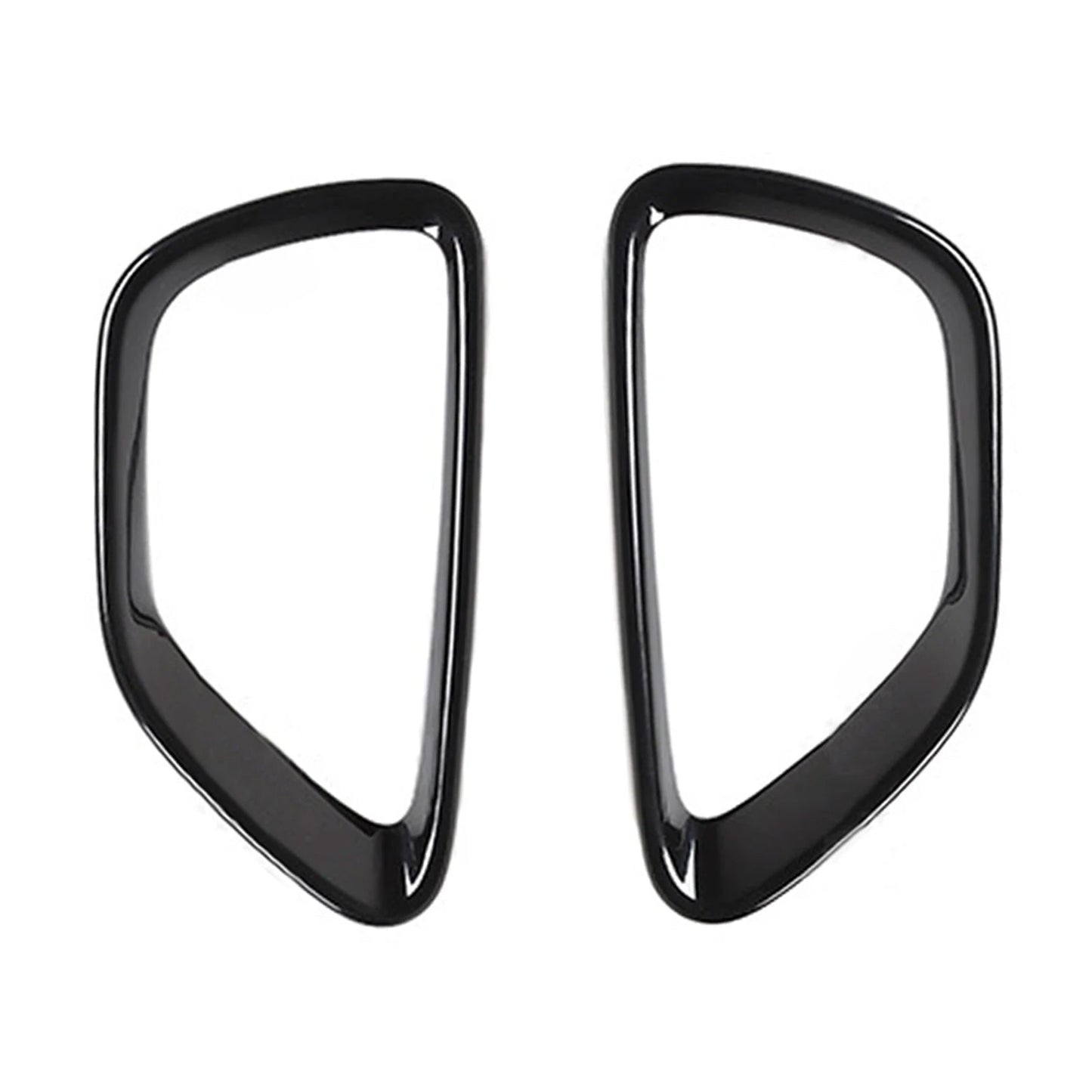 2x Front Fog Light Lamp Frame Covers Suitable For Jeep Grand Cherokee 2014-2016-0