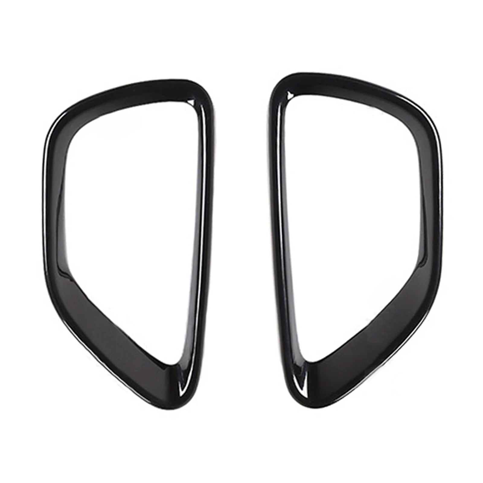 2x Front Fog Light Lamp Frame Covers Suitable For Jeep Grand Cherokee 2014-2016-0
