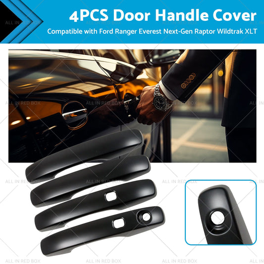 4PCS Door Handle Cover Protector to Suitable for VW Volkswagen Amarok 2023-0