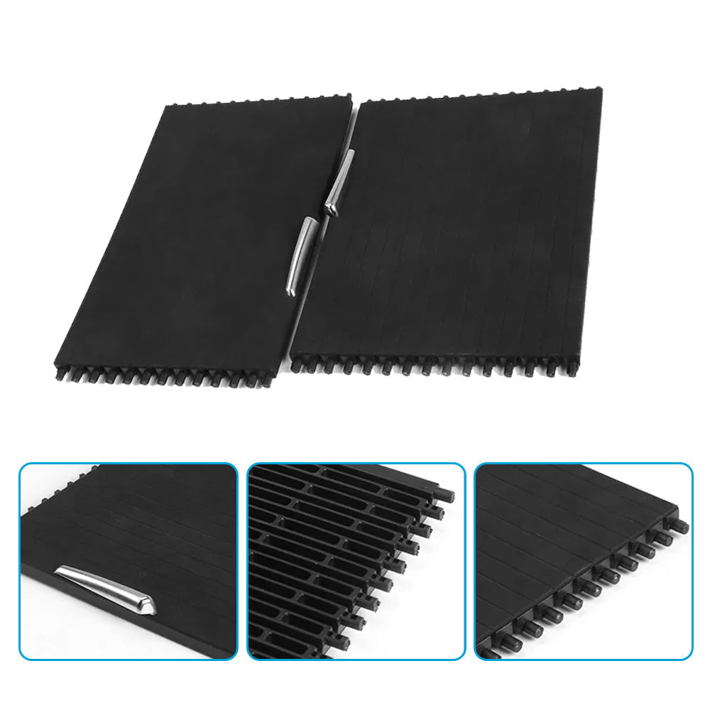Console Cup Holder Roller Blind Cover Kit Suitable For BMW X5 X6 E70 E71 07-14-2