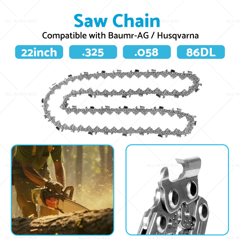 Tungsten Carbide Chainsaw Chain. 325. 058 86DL Suitable for Baumr-AG Husqvarna-4