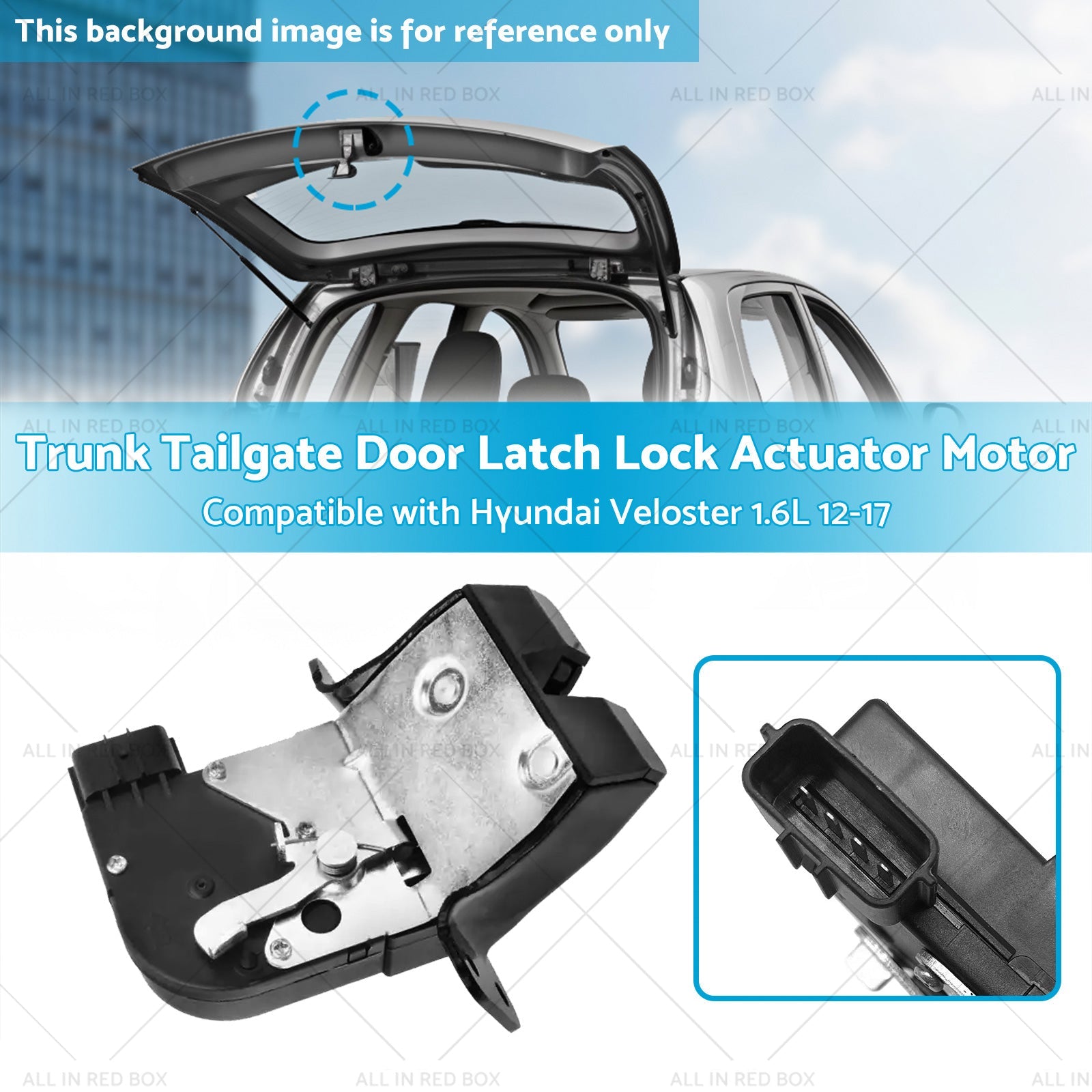 Tailgate Door Latch Lock Actuator Motor Suitable For Veloster Hyundai 1. 6L 12-17-2