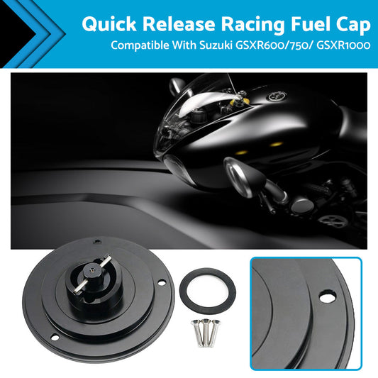 Quick Release Racing Fuel Cap - Suitable For SUZUKI GSXR600 750  GSXR1000 03-22-0