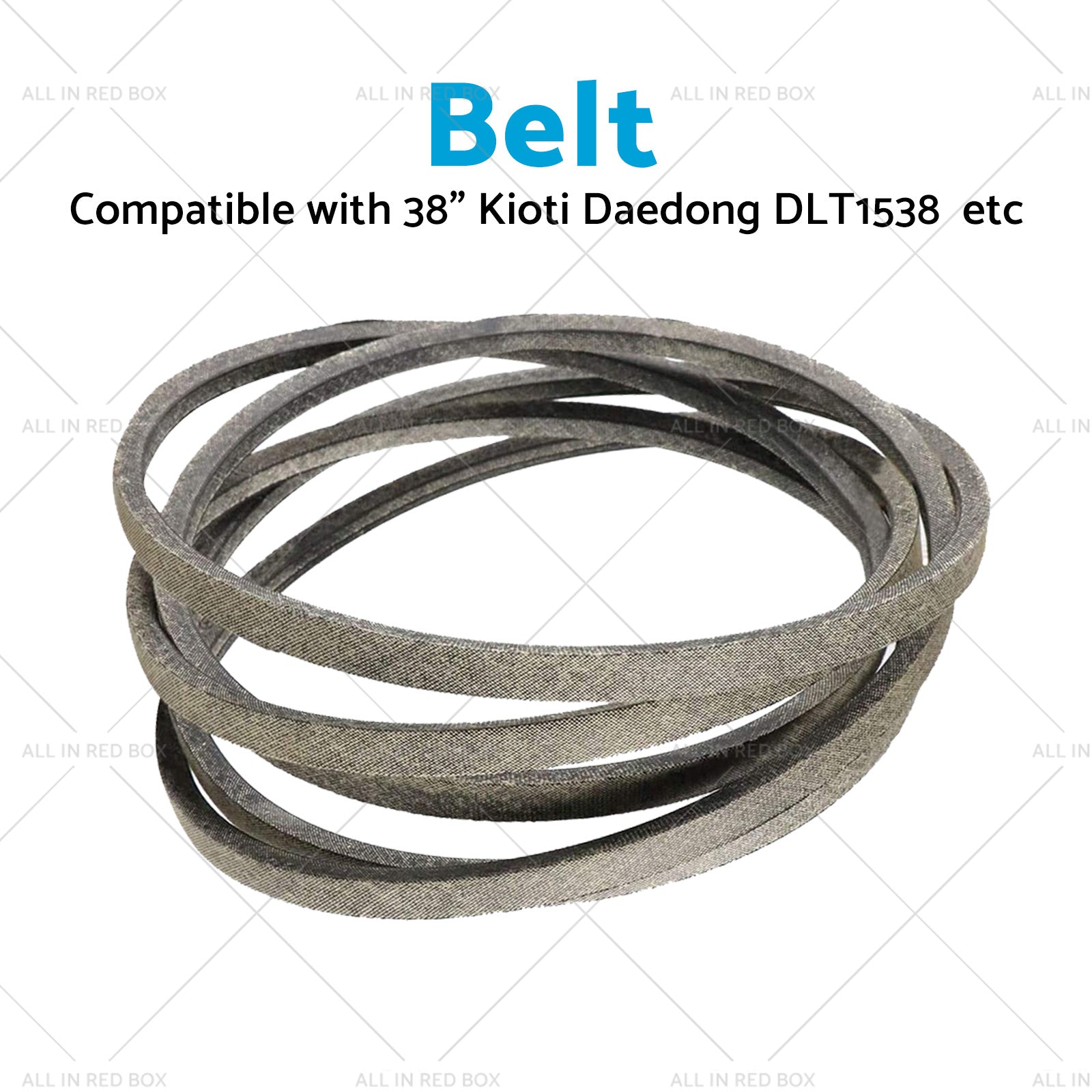 Deck Belt Suitable for 38inch Kioti Daedong Masport G3800 White Outdoor LT125-4