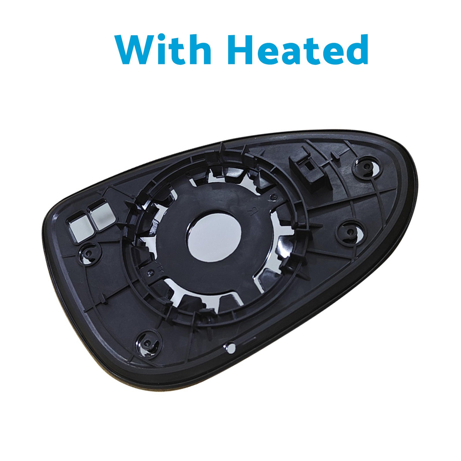 Suitable for Holden Barina 2011-ON Right Mirror Glass With Back Plate NO HEATED-3