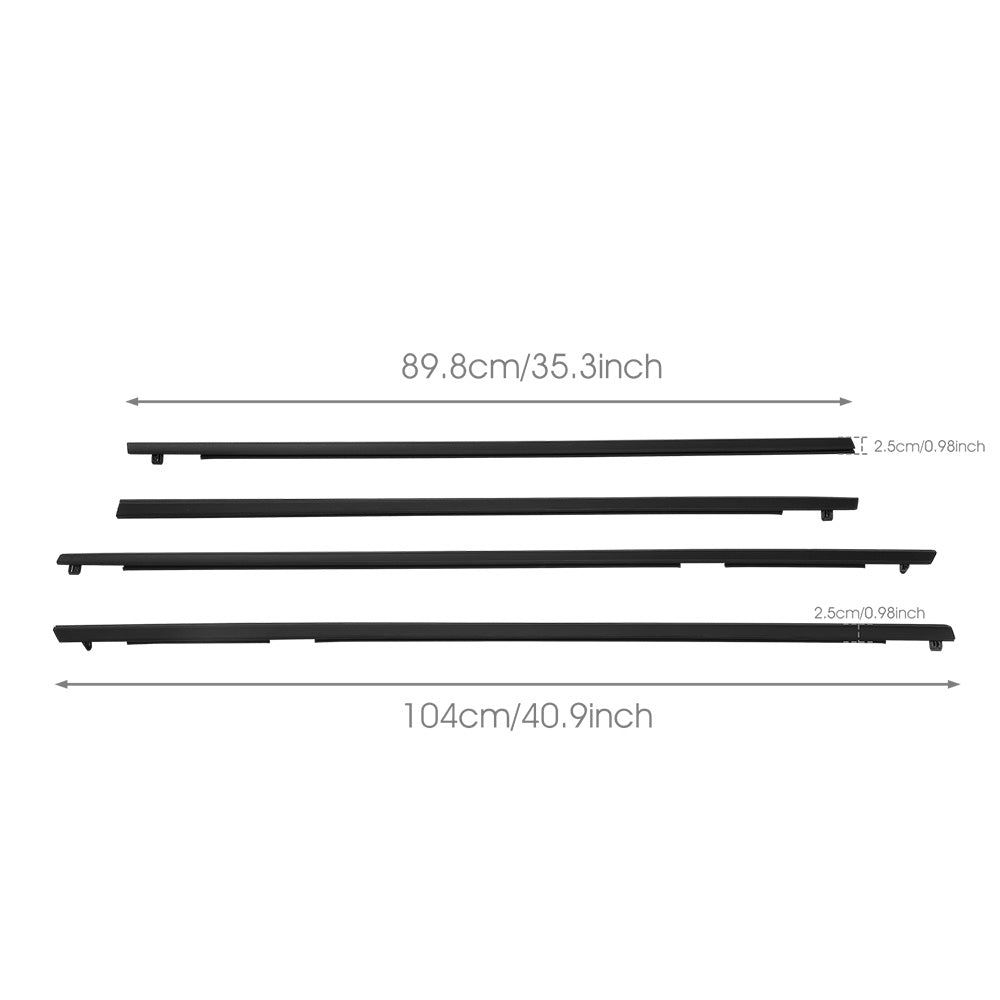 Suitable For Holden Commodore VE VF Sedan V6 V8 Outer Door Weather Window Seal-2