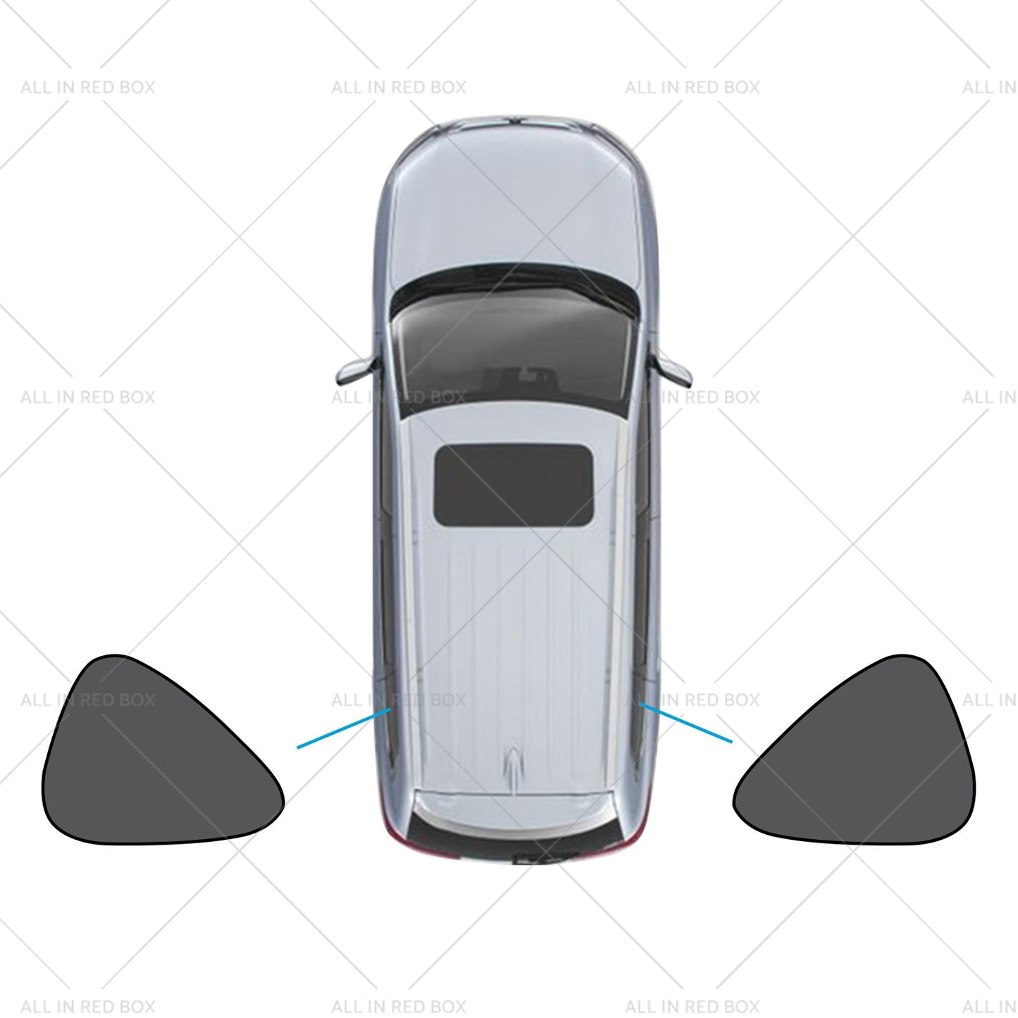 2x Car Window Shades Suitable for Mazda CX5 1st Gen KE 12-17 UVA Protection-7