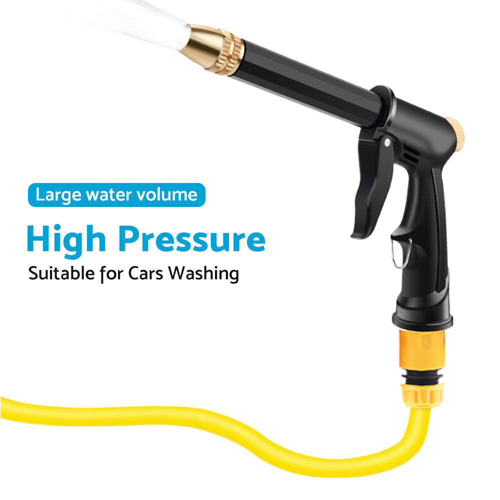 Stainless High Pressure Water Hose Spray Nozzle Washer Clean Home Window Garden-2