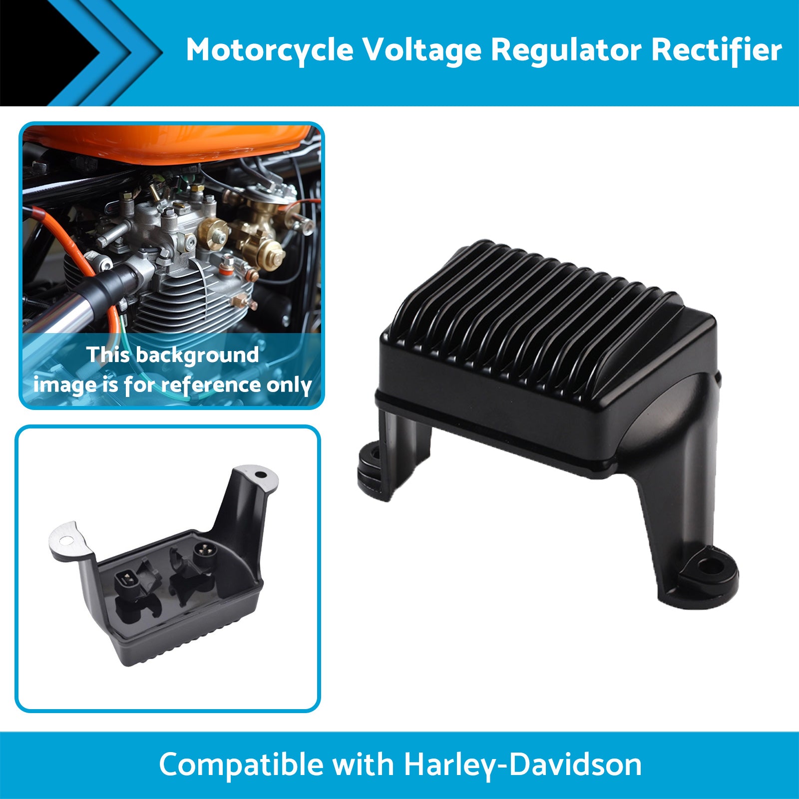 74505-06 Voltage Regulator Rectifier Suitable for Harley-Davidson 06-08-0