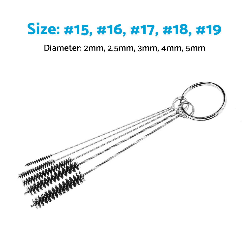 17PCS Spray Gun Cleaning Brush Kit Suitable For All Spray Gun Systems-4