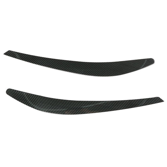 Carbon Fiber Style Headlight Eyebrow Trims Covers for Holden Commodore VF SS SSV-0
