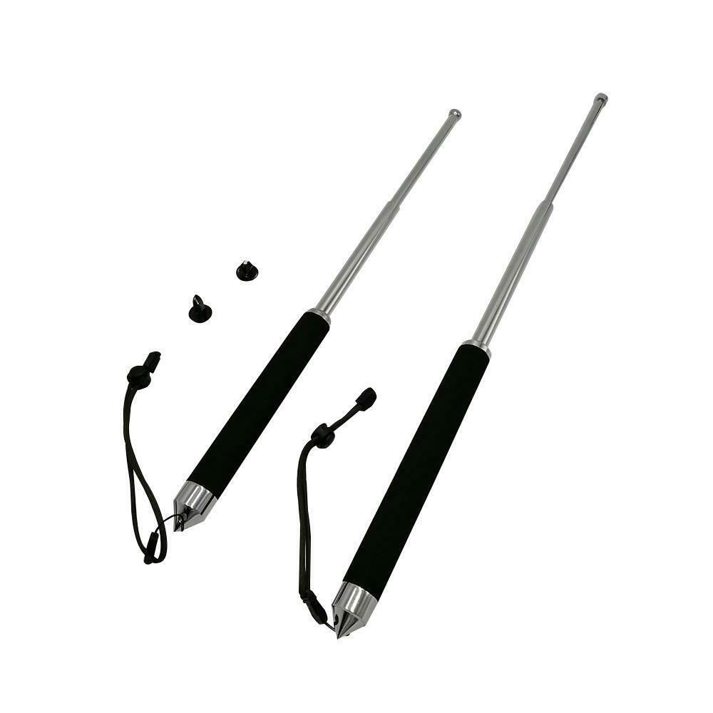 21"/26" Telescopic Retractable Baton Portable Pocket Stick Outdoor Tool-0