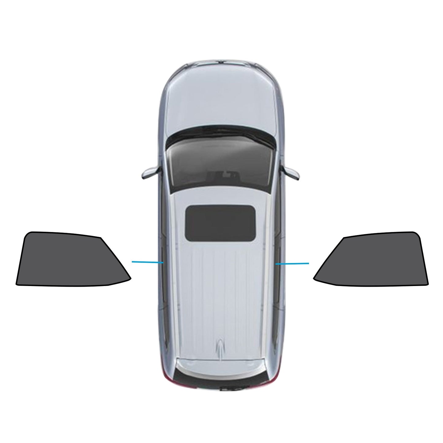 Car Window Magnetic Mesh Sun Blind Shades Suitable for Lexus NX Series 2022-2024-2