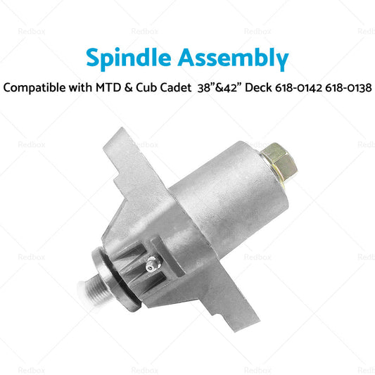 1x Spindle Assembly Suitable For MTD  and  Cub Cadet  38 inch  and 42 inch  Deck 618-0142 618-0138-1