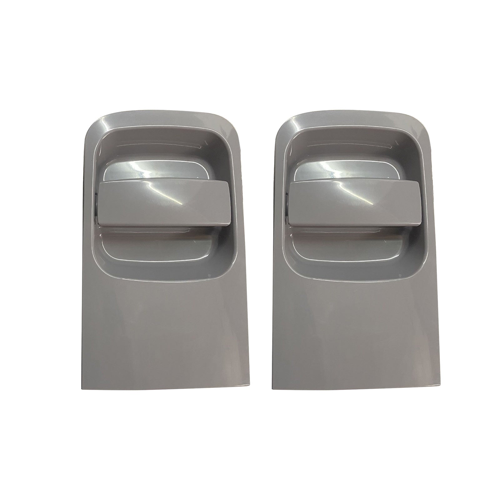 Pair of Grey Left & Right Outer Sliding Door Handles Suitable For Hyundai iLoad / iMax 2008-2015-0