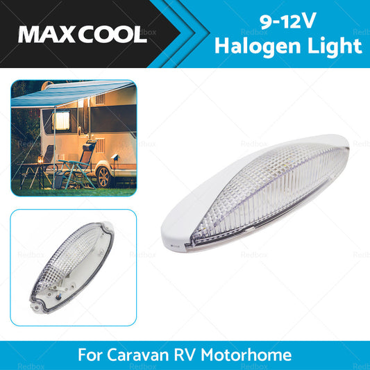 Caravan Halogen Light Lamp for Caravan RV Motorhome Awning Light  9-12V-1