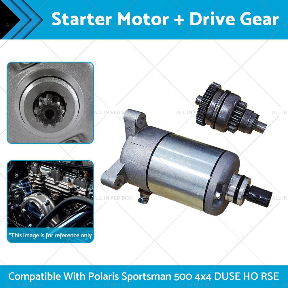 Starter Motor Suitable For Polaris Sportsman 500 4x4 DUSE HO RSE 1999-2012-0