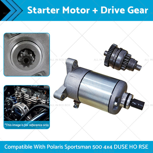 Starter Motor Suitable For Polaris Sportsman 500 4x4 DUSE HO RSE 1999-2012-0